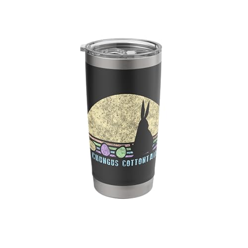 Big Chungus Easter Bunny Shirt Chungus Cottontail Meme Gift Stainless Steel Insulated Tumbler