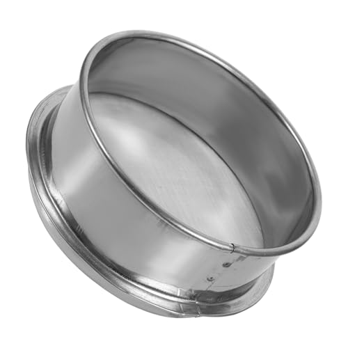 Alipis Sample Sieve Gardening Sifting Soil Sifter Sieve Strainer Test Sieve Sand Sifter Mesh Sieve Garden Sifter Lab Tools Sifter for Soil Sifter Strainer Silver Stainless Steel