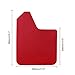 EVER Universal Basic Red Mud Flaps Set for Car, Truck, SUV, Van