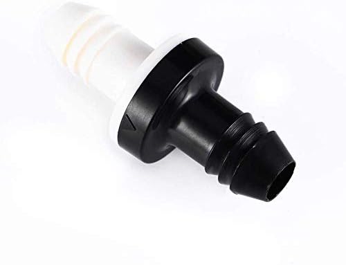 One Way Non Return Valve Silicon Rubber Inline Check Valve for Water Fuel Gas Liquid Air in Fish Tank Pipeline