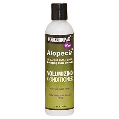 Alopecia Anti-Thinning Hair Growth Volumizing Conditioner (8oz bottle) - Barber Shop Aid Cover