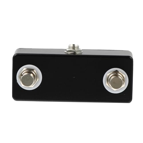 Pédale double pour guitare électrique légère en métal pour simplifier vos sessions en studio