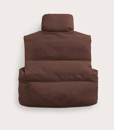 トップス Hooded Short Vest - Flight Satin(Brown) Hooded Short Vest - Flight Satin(Brown) Browning Packable