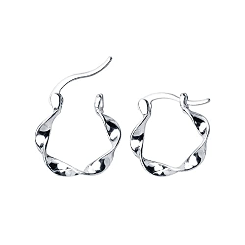 Boucles d'oreilles argent 925 géométriques style mode pour sublimer vos tenues du soir