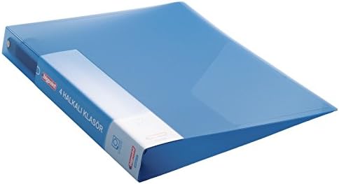 Bigpoint BP289-35 4 Halkalı Klasör Dosya, Mavi̇, A4