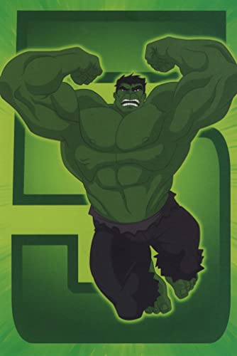 Incredible Hulk 5th Birthday Avengers Card