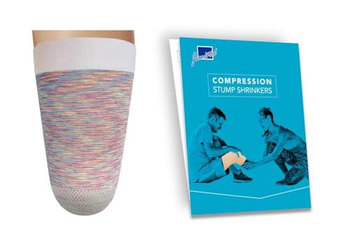 Image of Prosthetic Stump Shrinkers-Above Knee, 35cm, Compression, 20-30, Amputee Socks, Space Dyed, Taiwan Excellence L