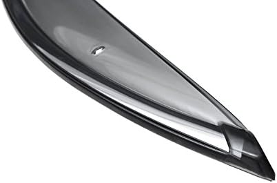 WellVisors Window Visors Wind Deflectors Compatible with Chevrolet Chevy 2013-2015 Malibu Sedan with Chrome Trim Rain Guards 3-847CH004