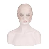 Creamily Professional Swiss Lace Wig Caps for Making Wig with Adjustable Straps Medium Size 22.5inch (Full Lace Cap, Light Brown Color)