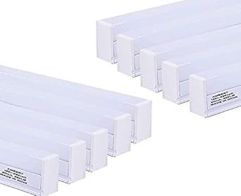ambert 6 Watt 240 Volt Led T5 Batten 1 FT Tube Light Cool White Pack Of 10 Units