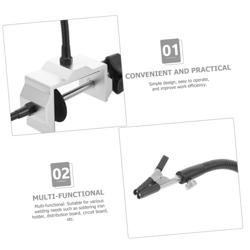 Abrazadera de soldadura DOITOOL con garras flexibles para circuitos PCB 5