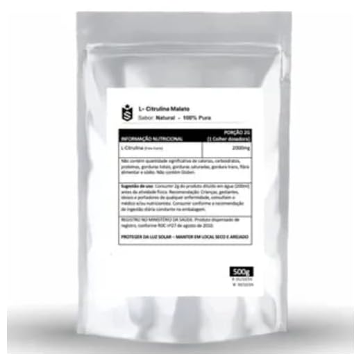 Citrulina Malato 500g - Importada - Soldiers Nutrition