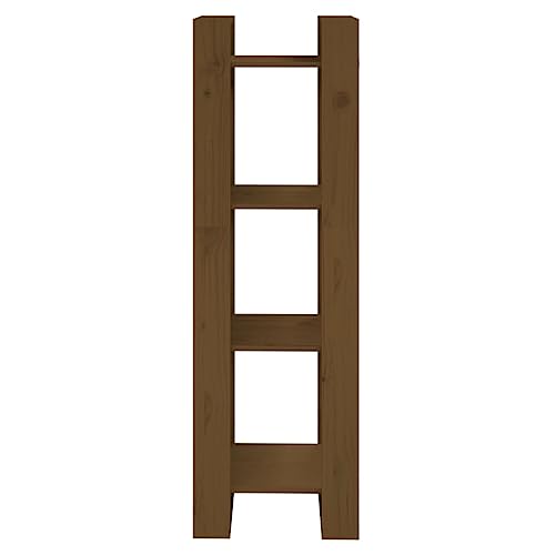 Mueble separador de ambientes de madera maciza para salones pequeños 5