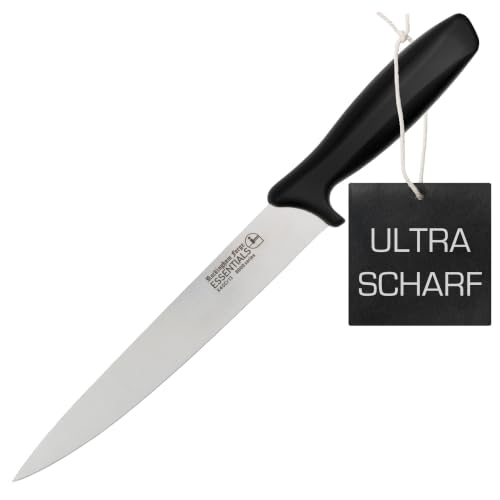 Rockingham Forge Tranchiermesser 20 cm – Leichte, scharfe Küchenmesser aus rostfreiem Stahl mit schwarzem Griff – Ansicht 1