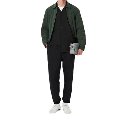 Lacoste Men's Relaxed Fit Embossed Croc Woven Shirt4