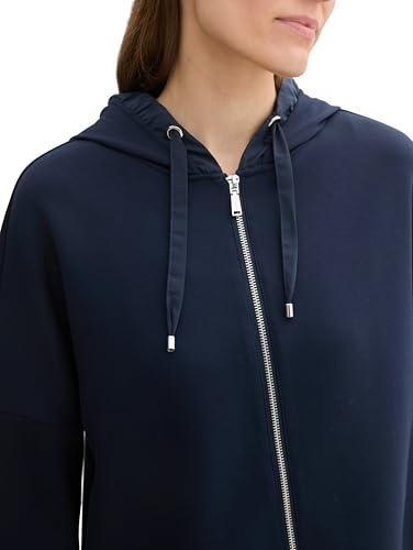Sudadera Plussize Mujer TOM Tailor 1043759 cómoda con capucha en pack de 1 unidad 5