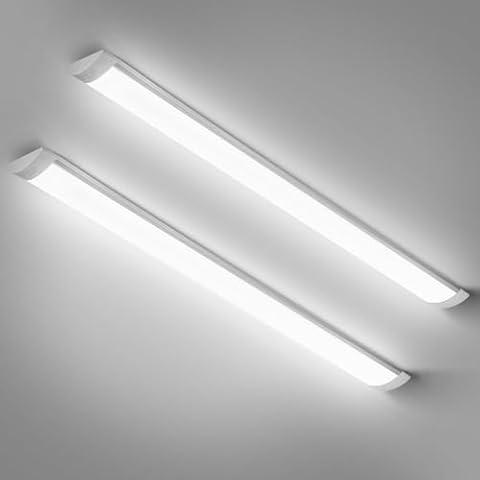 muzha LED Batten Lights 4FT 40W Daylight Cover