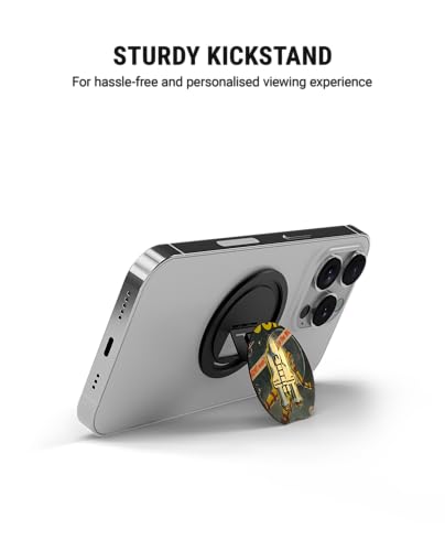Image of DailyObjects Space Rider Moto Compatible with Magsafe Phone Grip