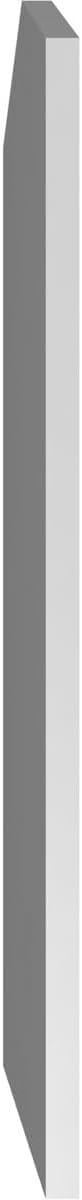 GVSPE16X3801SN-05 Peaked Top Standard Frame, Primed Tan Signature Series Surface Mount Gable Vents, 16-in. W x 38-in. H