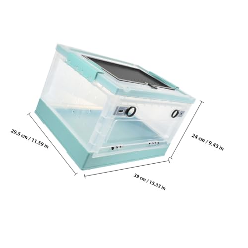 Cage pour hamster accessible par le dessus et pliable