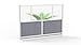 FSE 373-MW-7048-FCG Modular Room Divider Wall System - 70