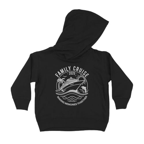 2025 Family Cruise Kids Hoodie Sweatshirt Toddler 4T Black