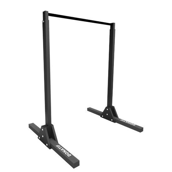Sbarra Trazioni A Muro Regolabile 96-135 Cm – Carico Max 800 Kg Con Livella E Corde Per Allenamento