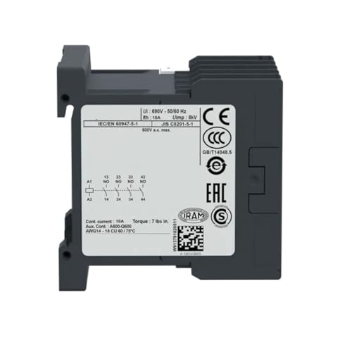 Relais de commande CA3KN22BD pour automatisme industriel de haute précision