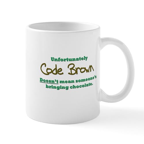 CafePress Code Brown Mug 11 oz (325 ml) Ceramic...