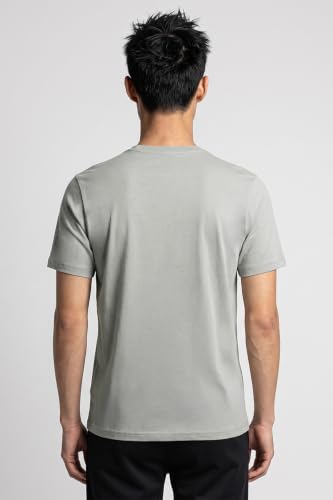 Image of Reebok Men's Casual T-Shirt - Lightweight Breathable Comfortable Regular Fit Half Sleeve Tee for Men | Round Neck Tshirt for Men Soft Tshirt