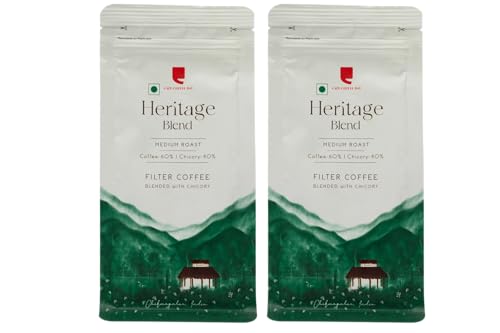 Image of Cafe Coffee Day | Filter | Ground | Best Coffee | Morning | Choco (PACK OF 8, 65% Coffee & 35% Chicory- Charge), Packet