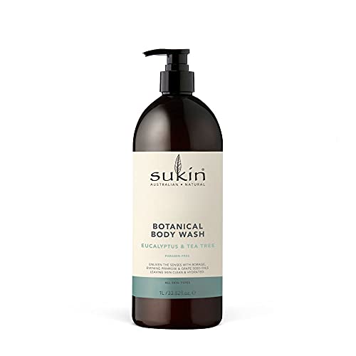Sukin Sukin Botanical Body Wash Eucalyptus & Tea Tree Oil 1L 1 liters