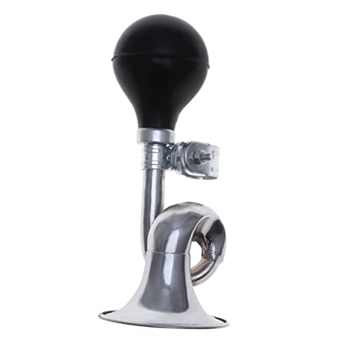 SUPVOX Snail Trumpet Bike Horn Loud Air Horn Handlebar Alarm Made of Aluminum Alloy Weatherproof Cycling Safety