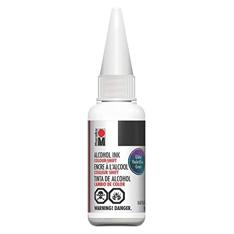 Marabu Alcohol Ink, Glitter Violet-Blue-Green, 20ml (12169007515) Cover