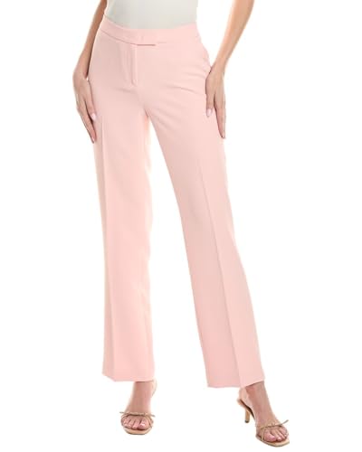 Anne Klein Womens Pleated Straight Leg Pants