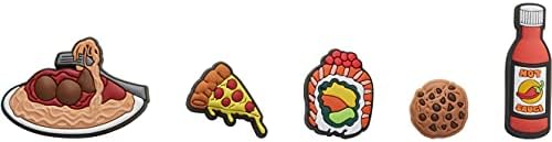 Crocs Jibbitz 5-Pack Food Shoe Charms | Jibbitz for Crocs, Food Please, Small