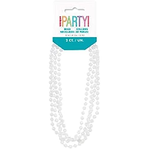 Unique Party Pack of 2 Pearl Necklaces Cover