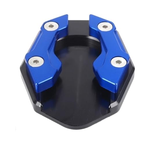Pied latérale extension coussin moto contre les chutes sur sol mou