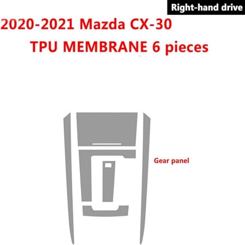 Écran de navigation TPU Mazda CX30 2021 anti-rayures durable - 2