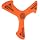 Boomerang HANABASS de EVA naranja para adolescentes, deporte al aire libre, forma simple miniatura 1