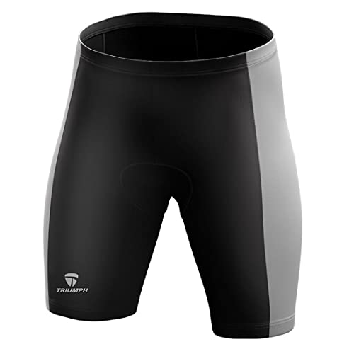 Image of Triumph Men's Cycling Shorts with Foam Padded. These Biking Half Pants are The Most Important Bikes Accessories for Boys /Men Cycling Enthusiasts. Dress Yourself with The Leader in Cycling Clothes