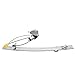 Rear Left Driver Side Replacement Power Window Regulator with Motor Assembly fit for 2002 2003 2004 2005 2006 2007 2007 Jeep Liberty