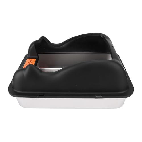Caja sanitaria cerrada de acero inoxidable para gatos miniatura 3
