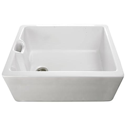 Rak Ceramics GOSINK8 Gourmet Sink 8, Belfast Style with Weir Overflow Cover