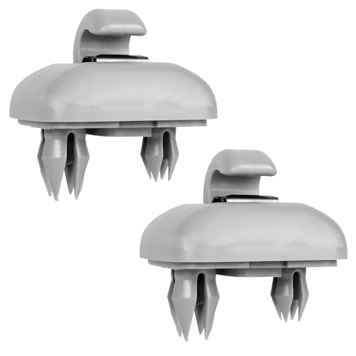 2 Piezas Parasol Reemplazo Clip, Visera para Gancho para A3 A4, soporte parasol Para Audi A1 A3 A4 A5 Q3 Q5 (8E0 857 562) A7 B6 B7 B8 S4 S5, Accesorios de Coche Antideslumbrantes