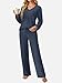 GKBK Womens 2 Piece Outfits Knit Sweater Sets Fuzzy Fleece Long Sleeve Top Wide Leg Pants Loungewear Matching Lounge Set 2025 Fall Winter Fashion Clothes Light Blue L