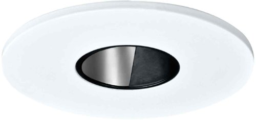 Holiday Deals 🛒 HALO Recessed 3020WW 3-Inch Trim Wall Wash Pinhole with Clear Kick Reflector, White