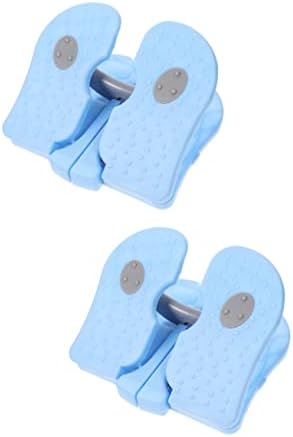 Garneck 2pcs Mini Stepper Gym Machines for Home Exercise Stepper Exercise Pedals Exercise Machine Step Portable