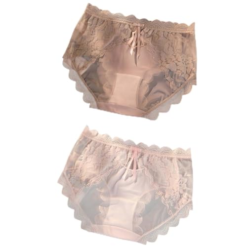 [MiluFox] ���f�B�[�X ���[�X�p���e�B�[ 2���p�b�N �m�[�V���E�V���[�c �Z�N�V�[ �V�[�X���[ ���L�k�� �v���X�T�C�Y (�f�U�C�� 6-2xl)