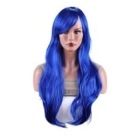 Amazon.co.jp: コスプレウィッグ 28 インチ長さのウェーブのかかった髪
